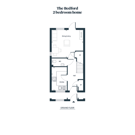PFP Lower Herne Floorplans The Bedford GF