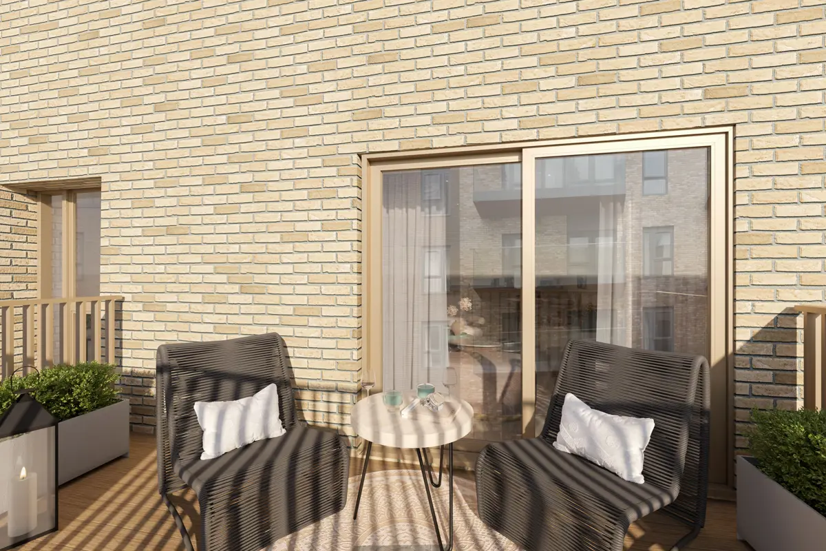 Plot 3075 Beaufort Park Origin Balcony Still Interior