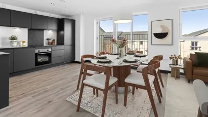 Kitchen Dining CGI