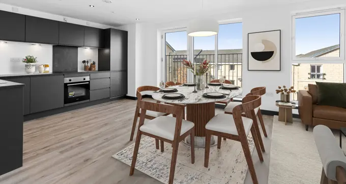 Kitchen Dining CGI