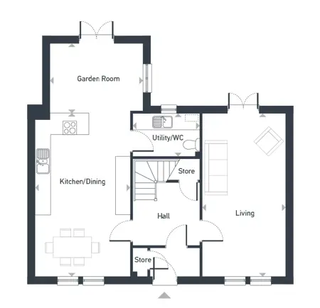 Hamilton Ground Floor