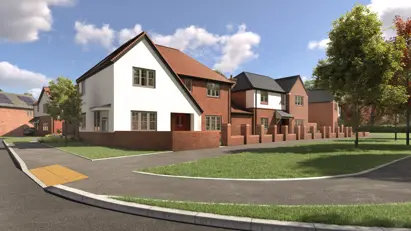 Goldsmith's Green Street Scene