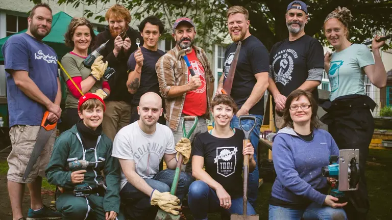 Edinburgh Tool Library Group Photo