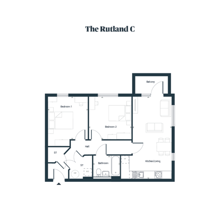 Placesforpeople Portloop Floorplans The Rutland C FP