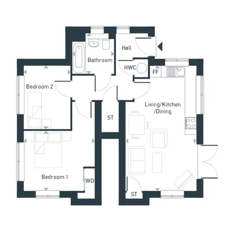 North Gatehouse A GF