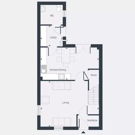 The Dumbreck Ground Floor Plan