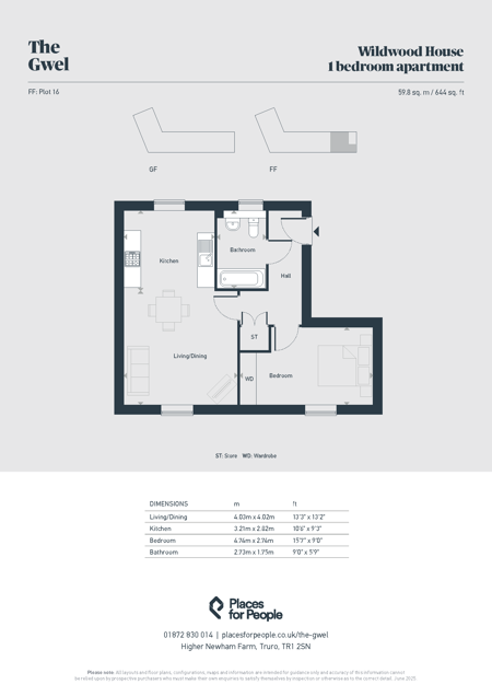 Wildwood House 1 Bed FF