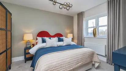 The Pottery Show Home Double Bedroom