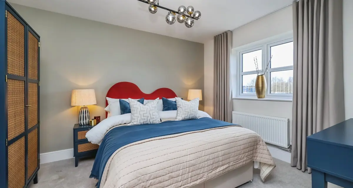 The Pottery Show Home Double Bedroom