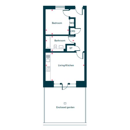 Apartment 10 Floor Plan Image