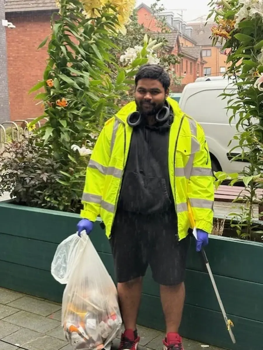 Friends International Student Litter Picking