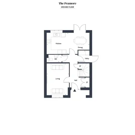 Hartsdown Gardens Floor Plans Peamore GF