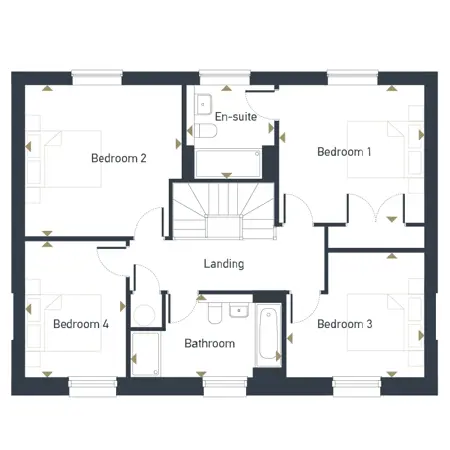 Plots 458 464 457 468 First Floor