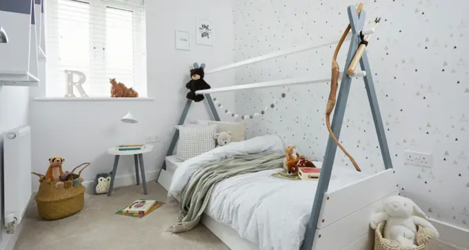 Jackdaw Typical Single Bedroom