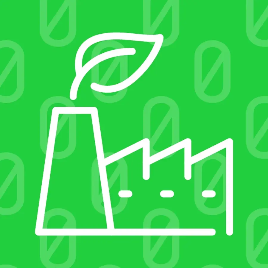 Unlock Next Gen Podcast Green Factory Illustration