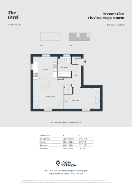 Nectan's Glen 1 Bed FF