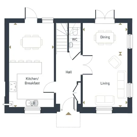 Plots 462 463 465 469 Ground Floor