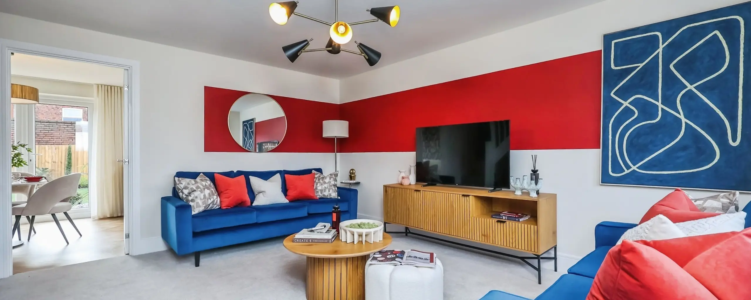 The Pottery Show Home Living Room