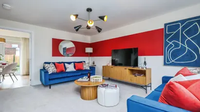 The Pottery Show Home Living Room