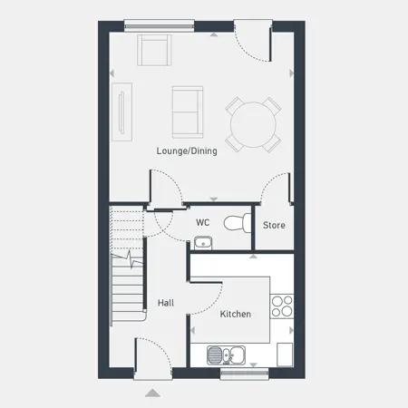 White House Park The Besthorpe Ground Floor Floorplan