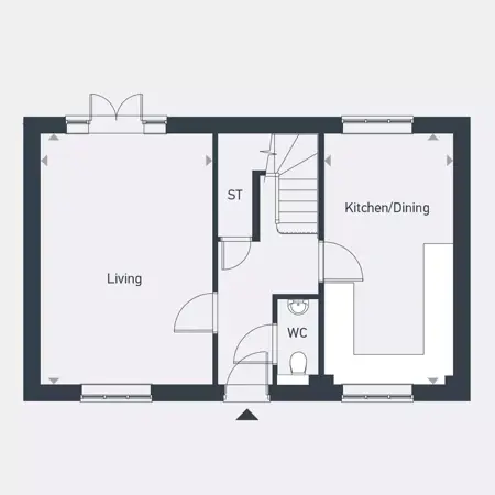 Rofford Floorplan Ground Floor