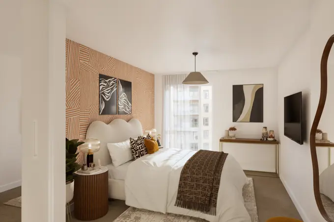 Plot 3070 Beaufort Park Master Bedroom