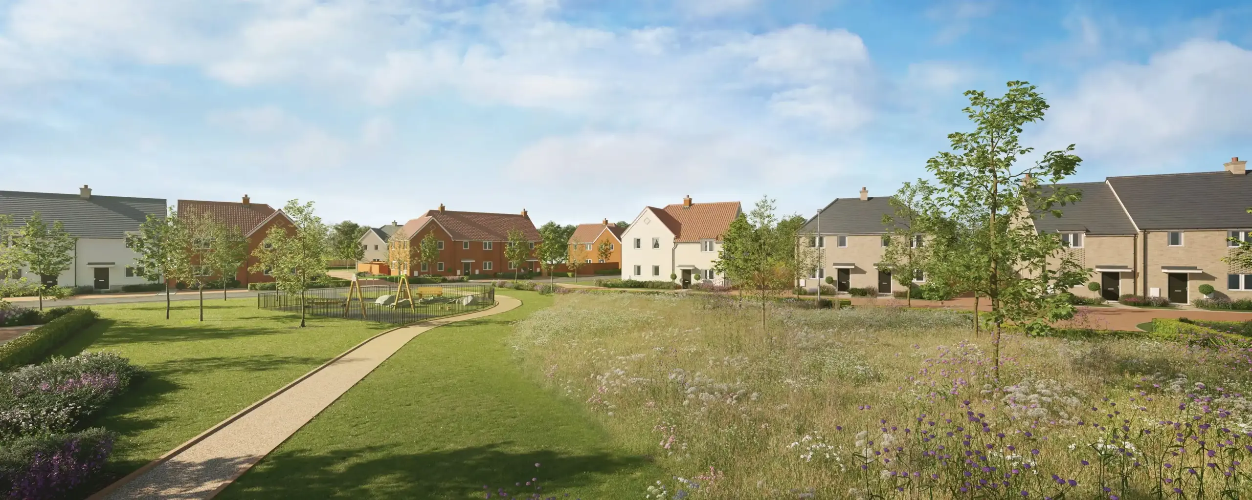 Diss Denmark Lane Streetscene