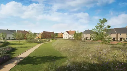 Diss Denmark Lane Streetscene