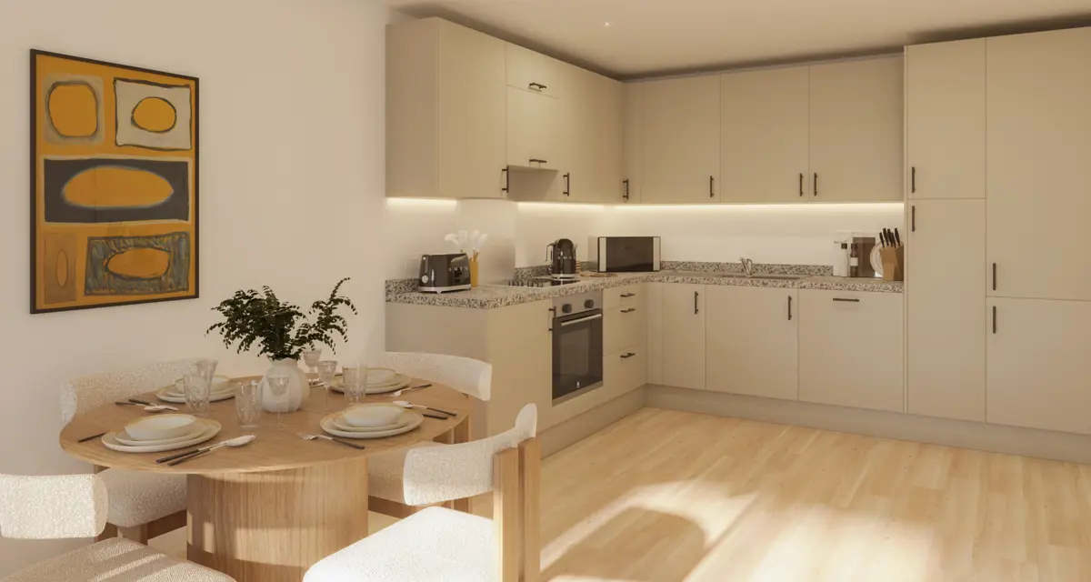 Lloyd Park Typical Open Plan Living 1 Bed