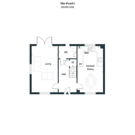 Goldsmith's Green Pearl 1 GF