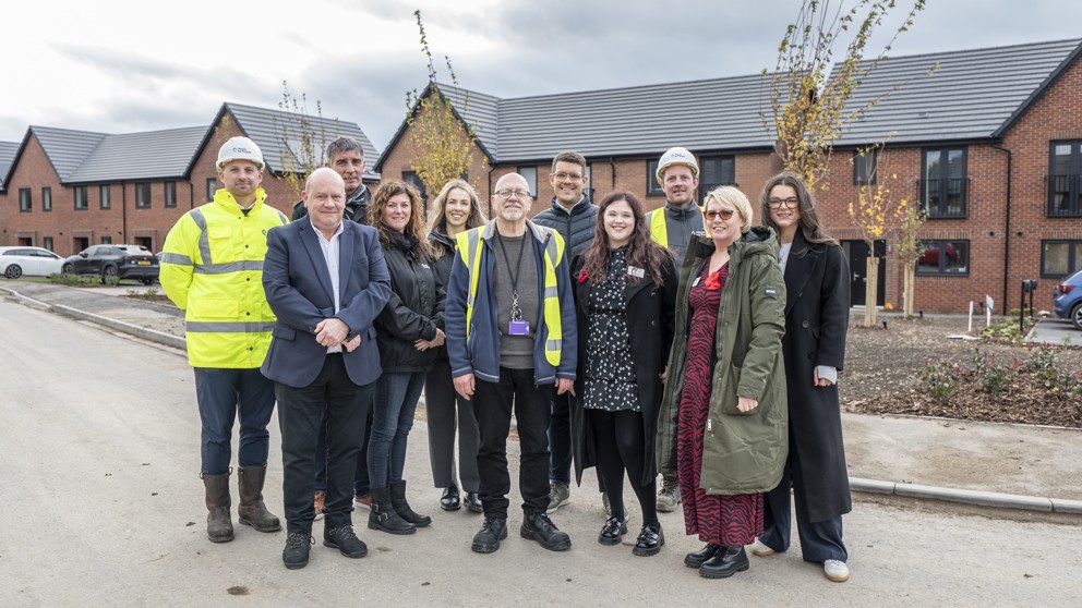 Homes England visit affordable homes development in Doncaster - Places ...