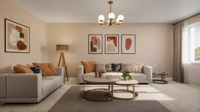 Darwin Manor The Hardwick Living Room