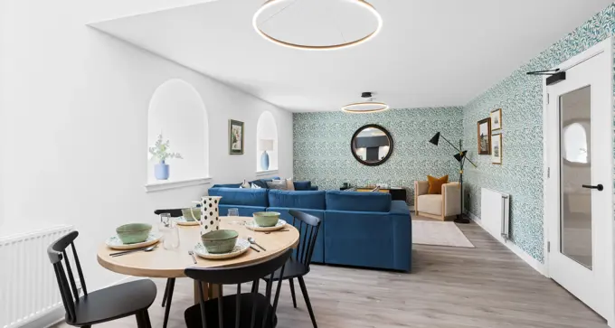 Tram Sheds Edinburgh Dining Living1