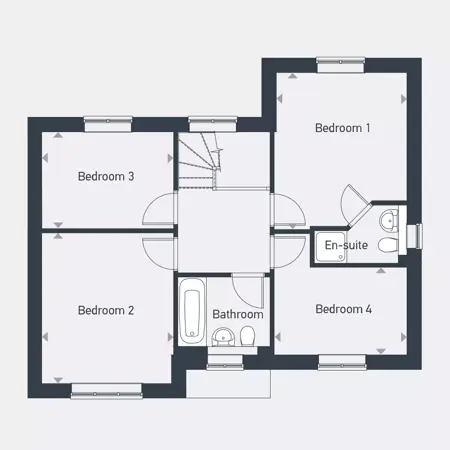 Brook Floorplan First Floor