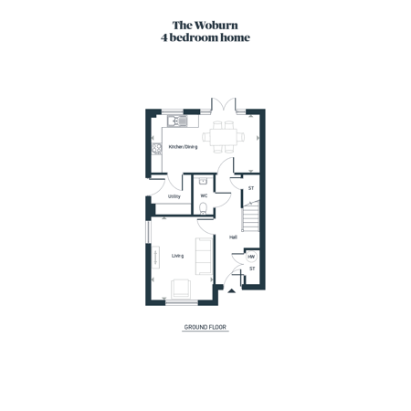 PFP Lower Herne Floorplans The Woburn GF