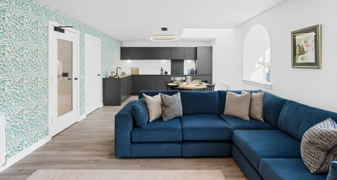 Tram Sheds Edinburgh Kitchen Living1