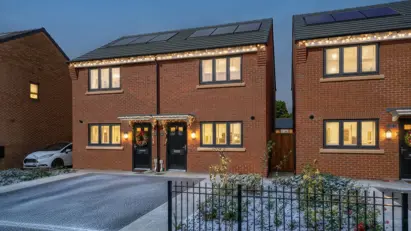 Marble Square Hero Christmas Image