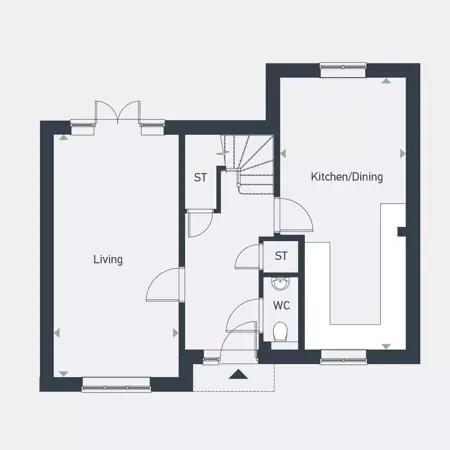 Brook Floorplan Ground Floor