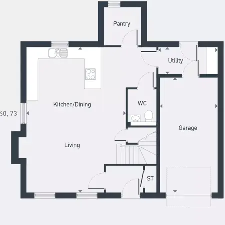Berryhill Ground Floor Floorplan