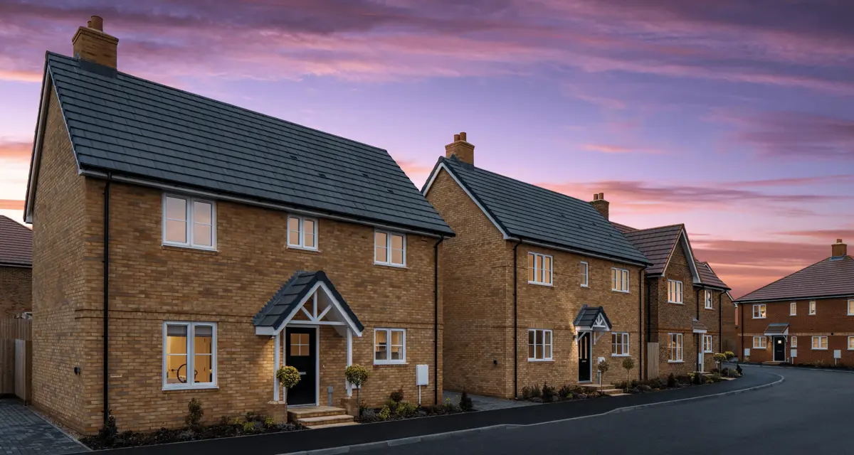 Rofford Street Scene Dusk Min