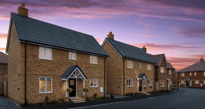 Rofford Street Scene Dusk Min