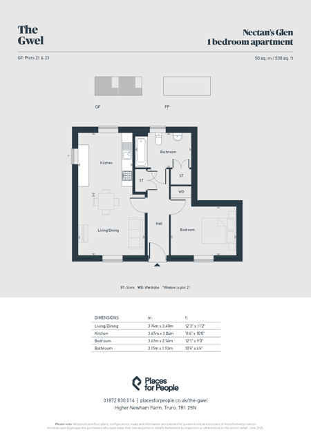Nectan's Glen 1 Bed GF
