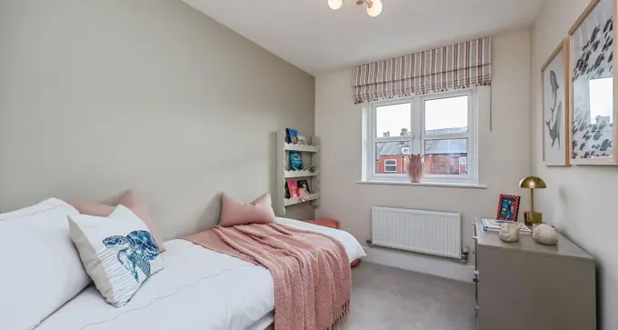 The Pottery Show Home Single Bedroom