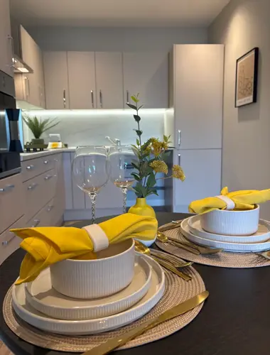 Meadowcroft Lodge Kitchen Diner