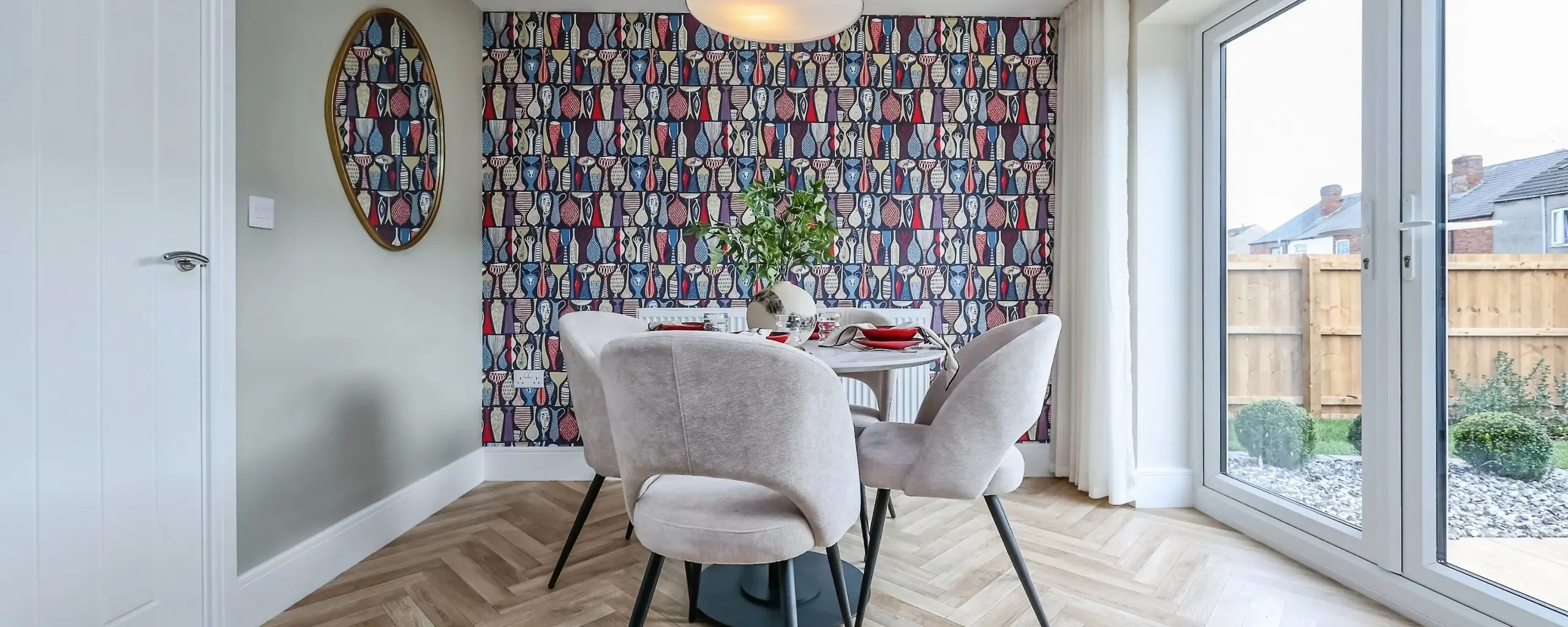 The Pottery Show Home Dining Area