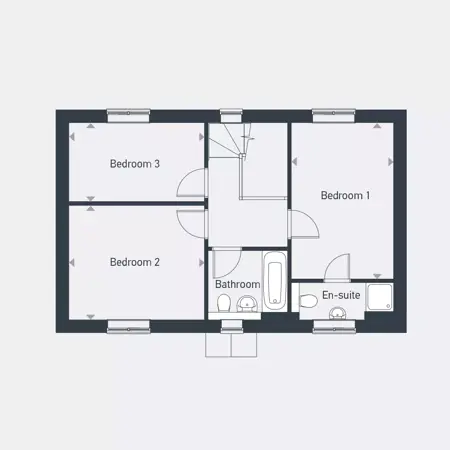 Rofford Floorplan First Floor