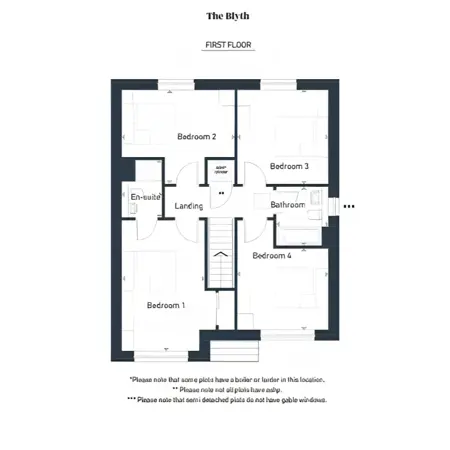 The Bythe First Floor Floor Plan