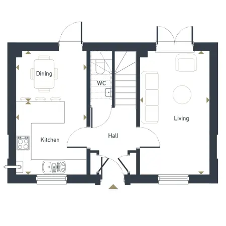 Plot 466 Ground Floor