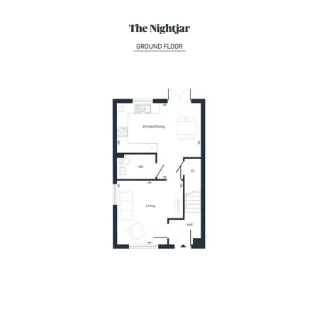PFP Earls Croft Floorplans The Nightjar GF