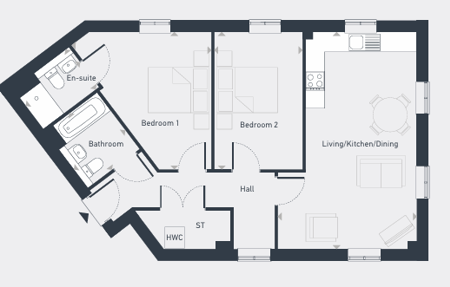 Floorplan Plot 19